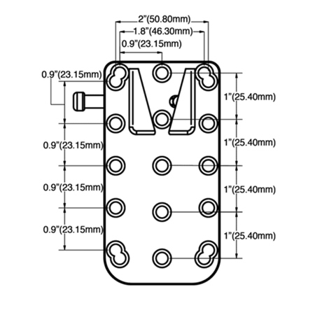 Quasar Science Ossium Battery Plate, V-Mount