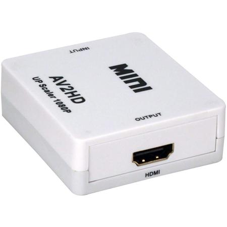 QVS Composite Audio and Video to Digital HDMI Up-Converter