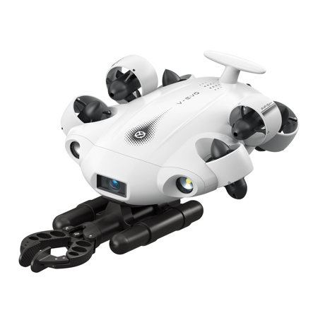 Qysea FIFISH V-EVO AI Underwater ROV Robotic Arm Kit with 64GB Removable microSD Card