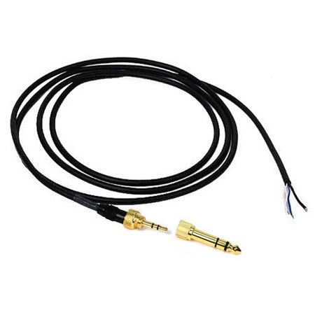 Remote Audio 6' Straight Cable with Tinned Leads to 3.5mm TRS Unimatch Plug