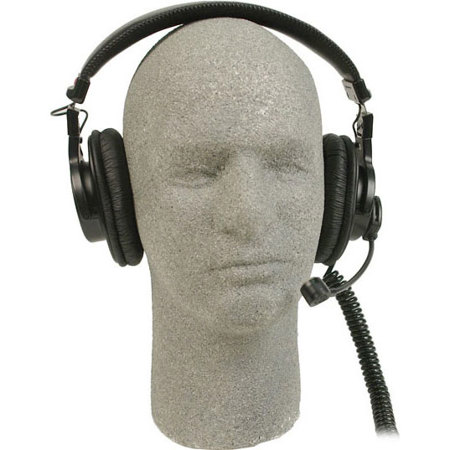 Remote Audio Sony MDR-7506 Modified Headset with Dynamic Talkback Microphone