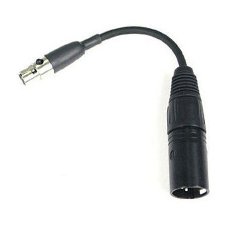 Remote Audio 4" BDS DC Power Input Cable with XLR4M to TA4F Connectors for Battery Distribution System Box