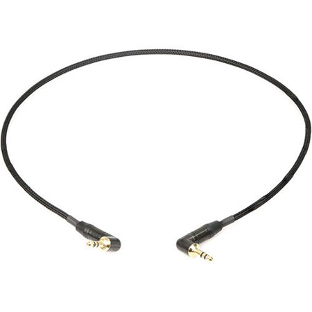 Remote Audio 2' Stereo Jumper Cable with 3.5mm RA TRS Plug to 3.5mm RA TRS Plug for Field Mixers, Recorders and Mics