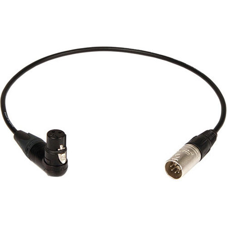 Remote Audio 18" Balanced Adapter Cable, XLR3F RA to XLR5M RA