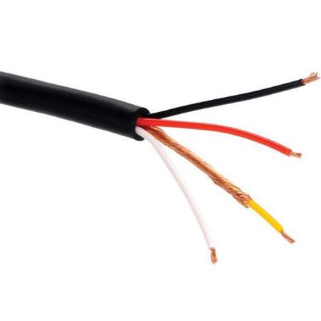 Remote Audio Bulk Straight Cable, 4x 26AWG Conductors, Per Foot (25' Minimum)