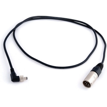Remote Audio 4' DC Power Cable, XLR-4M to S760K RA Locking Coaxial Plug