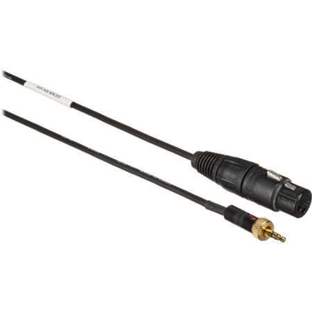 Remote Audio 2' 3 Pin XLR Female to 3.5mm TRS Locking Adapter Cable