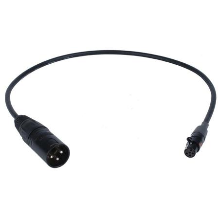 Remote Audio 18" Balanced Adapter Cable with TA5F to XLR3M Connector