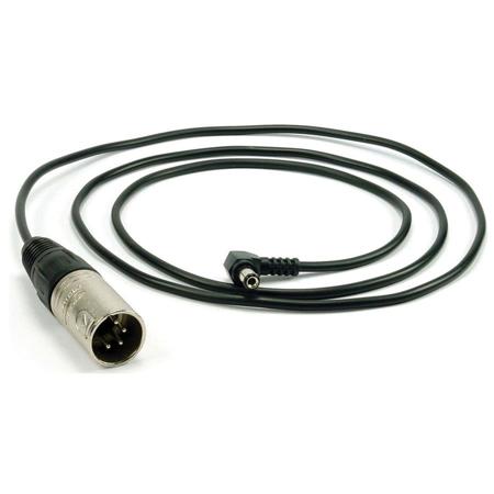 Remote Audio 4' DC Power Cable with XLR4M to S760 RA Coaxial Plug