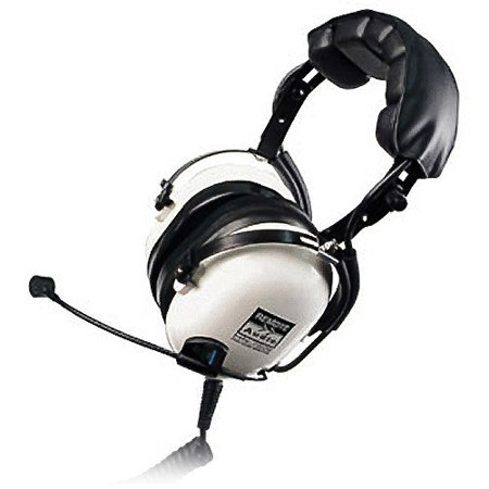 Remote Audio HN-7506 Headphones with Dynamic Boom Mic and Coiled Cable