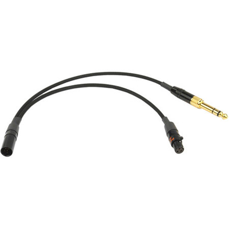 Remote Audio TA5M to 3.5mm TRS Unimatch Plug and TA3F Breakout Cable, 9"