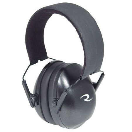 Radians NRR 21 Lowset Passive Earmuff, Black