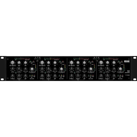 Rane C4 4 Channel Quad Compressor / Limiter / Dynamic Equalizer