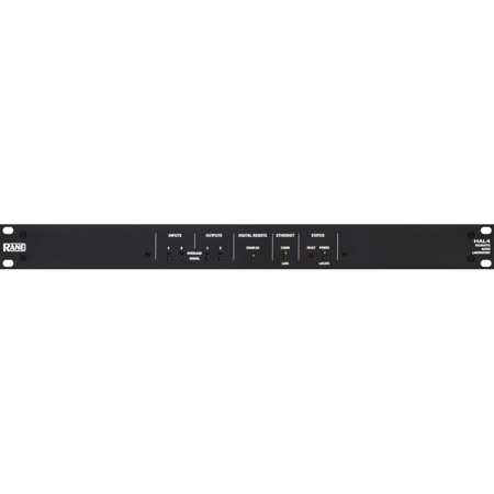 Rane HAL4 1U Programmable DSP Multiprocessor