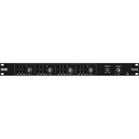 Rane MLM 42S 4 Channel Mic/Line Mixer