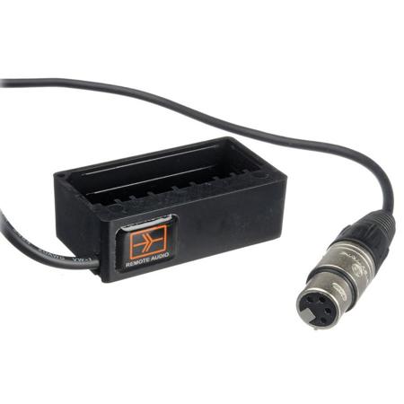 Remote Audio 2' NP-1 Style Battery Cup to XLR4F DC Power Cable