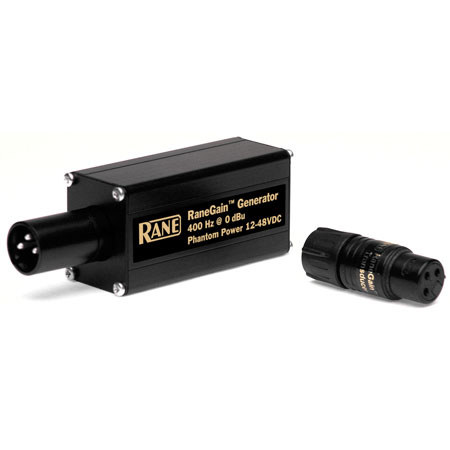 Rane RaneGain 400Hz Sine Wave Generator and Matching Piezo Transducer