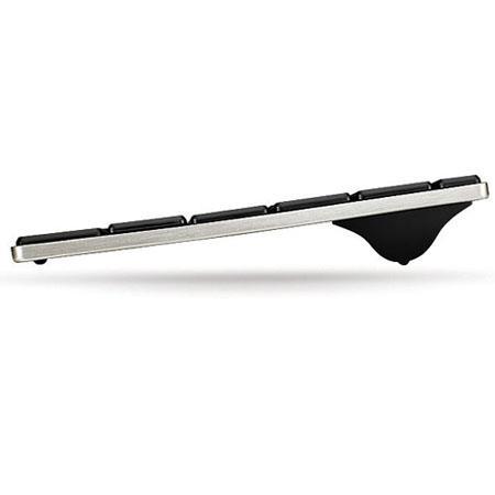 Rapoo E9070 2.4GHz Ultra-Slim Wireless Keyboard with Nano USB Receiver, Black