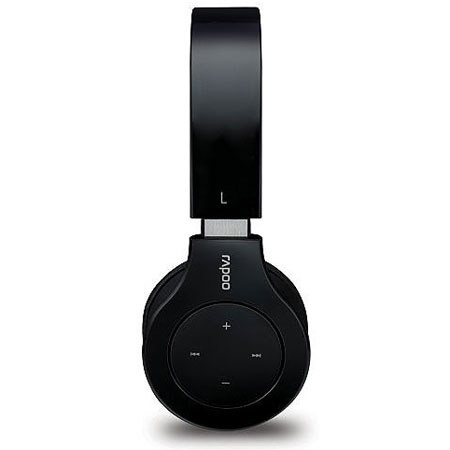 Rapoo H8020 2.4GHz USB Wireless Headset with Microphone, Black