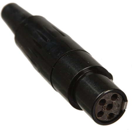 Remote Audio 5-Pin Female Mini-XLR Connector