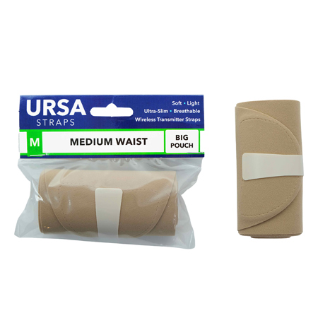 URSA Waist Strap with Big Pouch, Medium Beige