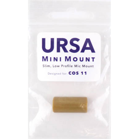 URSA MiniMount for Sanken COS11 and Deity W.Lav Pro Microphone Brown