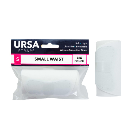 URSA Waist Strap with Big Pouch, Small White