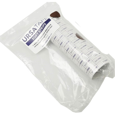 URSA 39.37x5.9" Soft Strip Tape Roll for Lavalier Microphones Brown