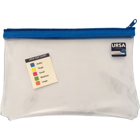 URSA 8x5" Clear Zipper Case for Transmitter Ankle Straps
