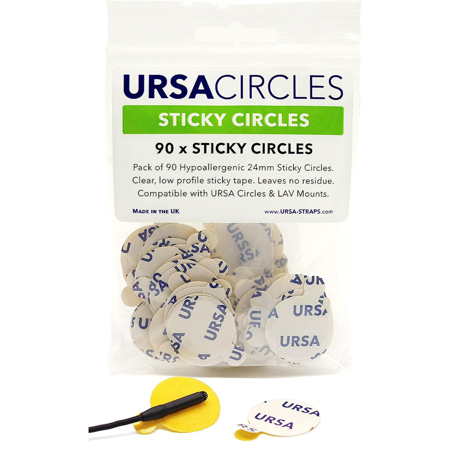 URSA Sticky ZERO Circles for Microphones, 90-Pack