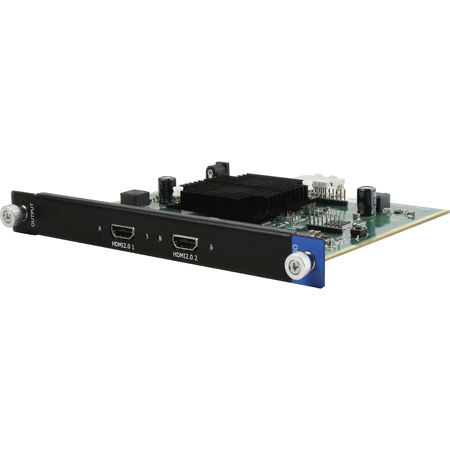 RGBlink Q Series Dual HDMI 2.0 Output Module for Q16pro Gen2 8U