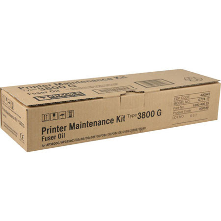 Ricoh Type 3800G Maintenance Kit, Yields 20000 Pages
