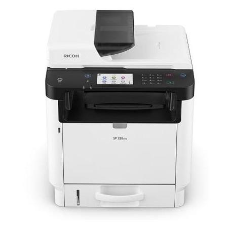 Ricoh SP 330SFN B&W Laser Multifunction Printer - Printer, Copier, Fax, Scanner