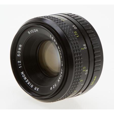 Ricoh Rikenon 50mm f/2.0 Lens for Pentax K-Mount
