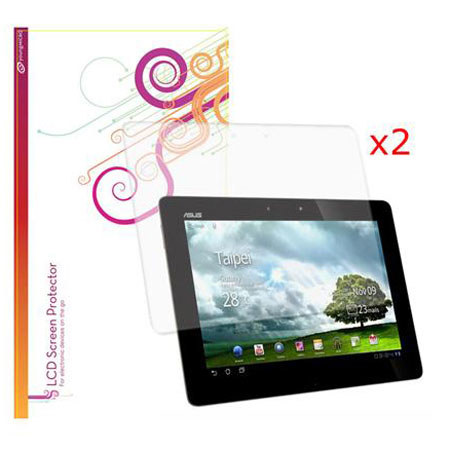 rooCASE Screen Protector for Asus Eee Pad Transformer PRIME TF201 Tablet, 2 Pack