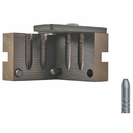 RCBS 2-Cavity Bullet Mold, 7mm (.29" Diameter), 168 Grain Semi-Point Gas Check