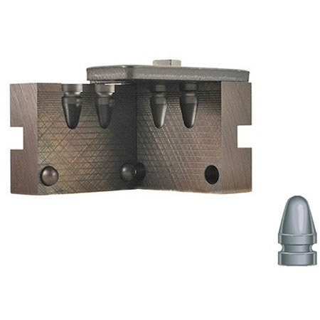 RCBS 2-Cavity Bullet Mold, 9mm (.36" Diameter), 115 Grain Round Nose