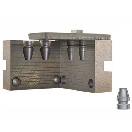 RCBS 2-Cavity Bullet Mold, 9mm (.36" Diameter), 124 Grain Conical Nose