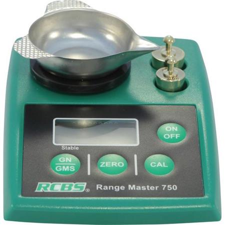 RCBS RangeMaster 750 Electronic Powder Scale, 750 Grain Capacity, 120VAC/9VDC