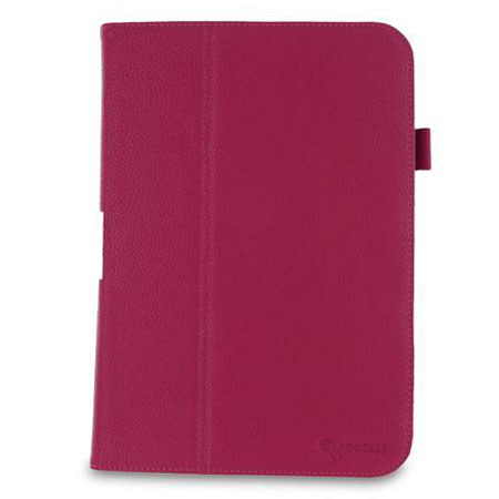 rooCASE Dual Station Vegan Leather Folio Case for Google Nexus 10, Magenta