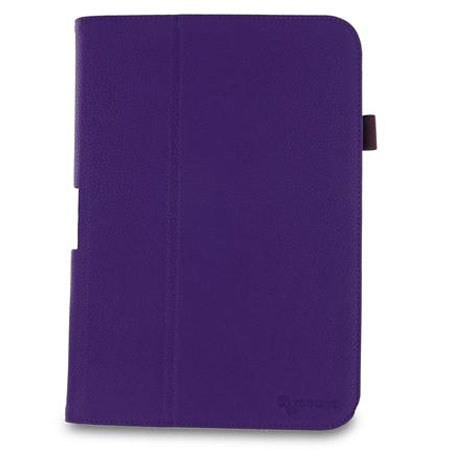 rooCASE Dual Station Vegan Leather Folio Case for Google Nexus 10, Purple
