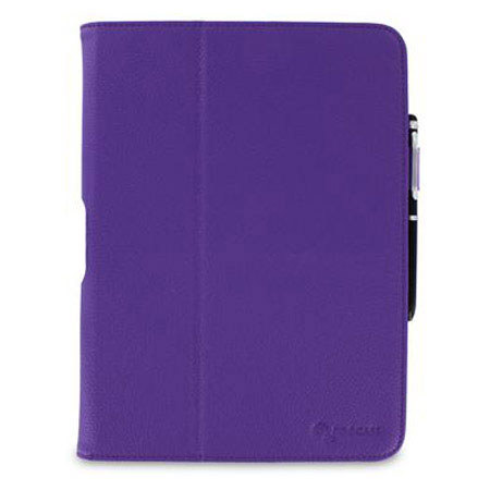 rooCASE Dual Station Folio Case Cover for Samsung Galaxy Tab 3 10.1, Purple