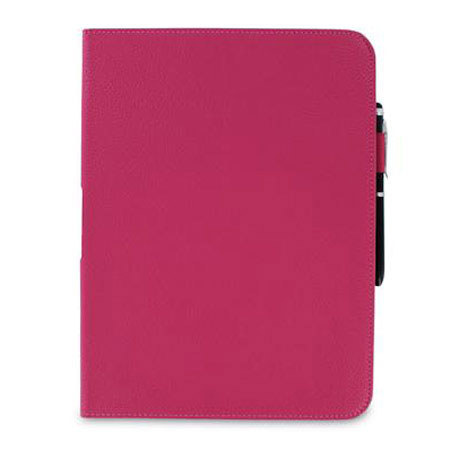 rooCASE Dual-View Folio Case Cover for Samsung Galaxy Tab 3 10.1, Magenta