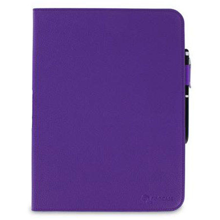 rooCASE Dual-View Folio Case Cover for Samsung Galaxy Tab 3 10.1, Purple