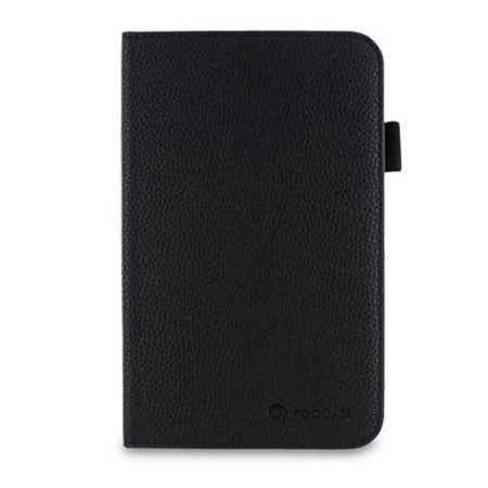 rooCASE Dual-View Vegan Folio Case with Stylus for Galaxy Tab 3 7.0, Black