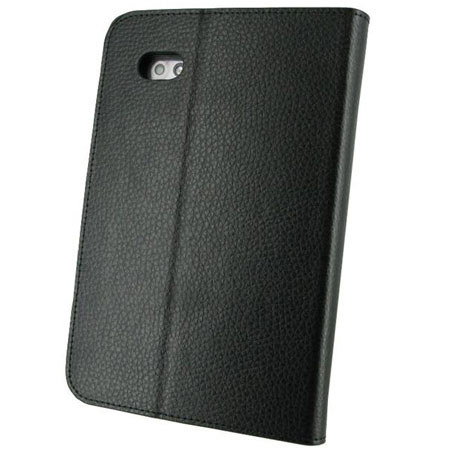 rooCASE Dual-View Multi Angle Leather Case Cover for GALAXY Tab 2/7 Plus, Black
