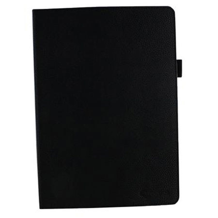 rooCASE Dual-View Vegan Leather Folio Case Cover, Black