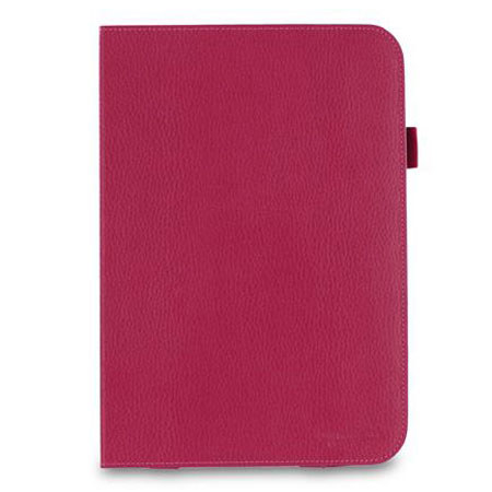 rooCASE Dual-View Leather Folio Case for Google Nexus 10, Magenta