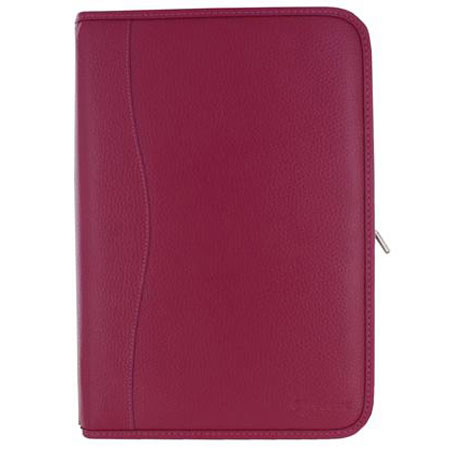rooCASE Executive Leather Portfolio Case Cover, Magenta