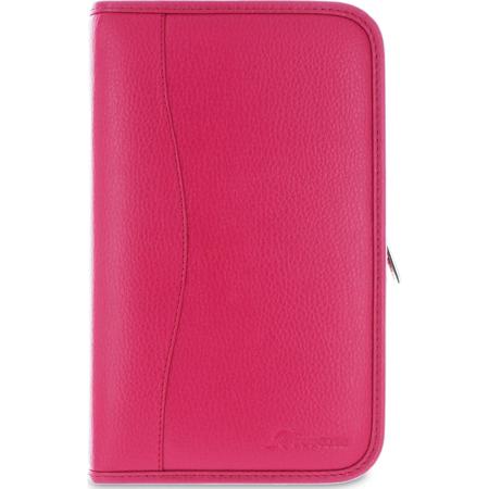 rooCASE Executive Portfolio Leather Case for Samsung Galaxy Tab Pro 8.4, Magenta
